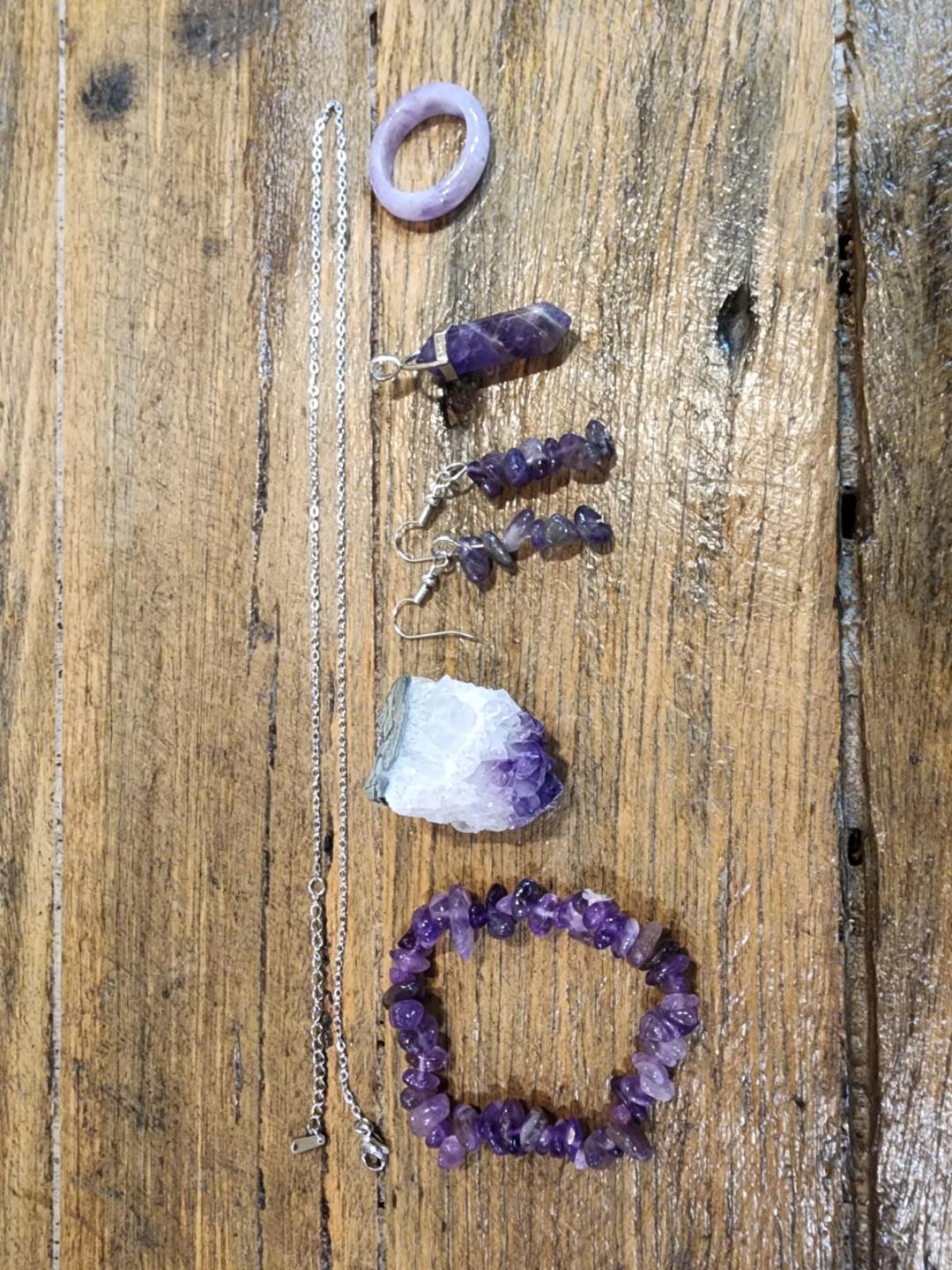 Amethyst Gift Set