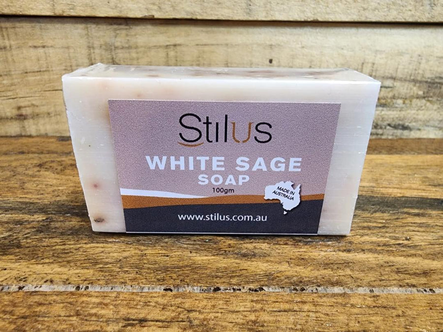 White sage Soap - 100gm bar