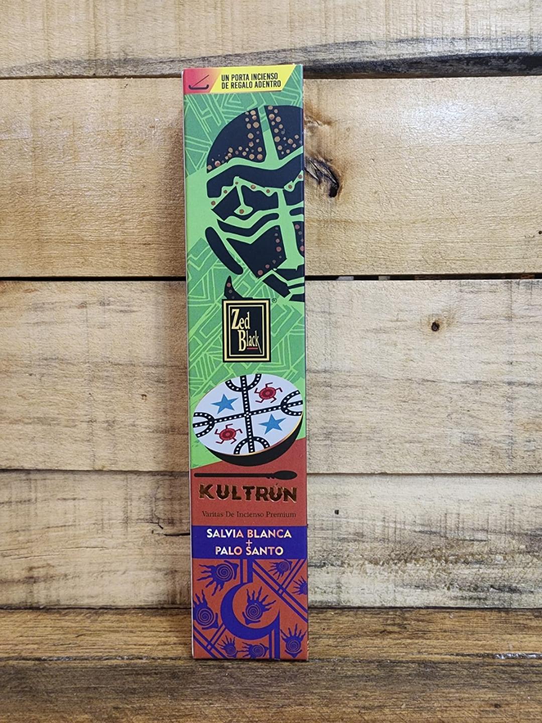 Zed Black - Kultrun Premium Incense Sticks