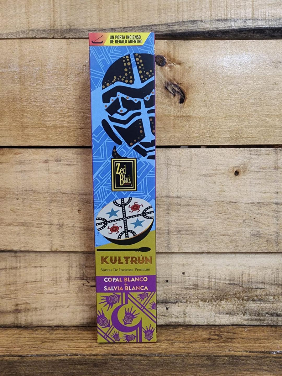 Zed Black - Kultrun Premium Incense Sticks