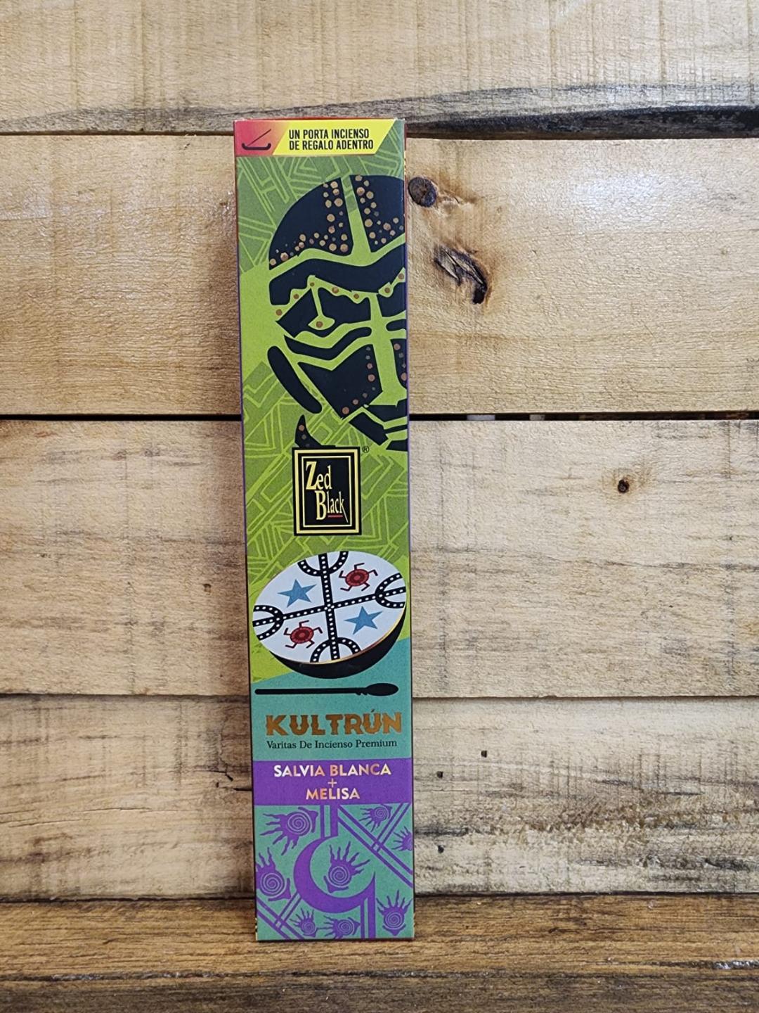 Zed Black - Kultrun Premium Incense Sticks