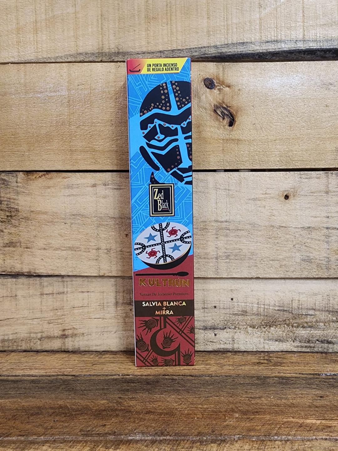 Zed Black - Kultrun Premium Incense Sticks