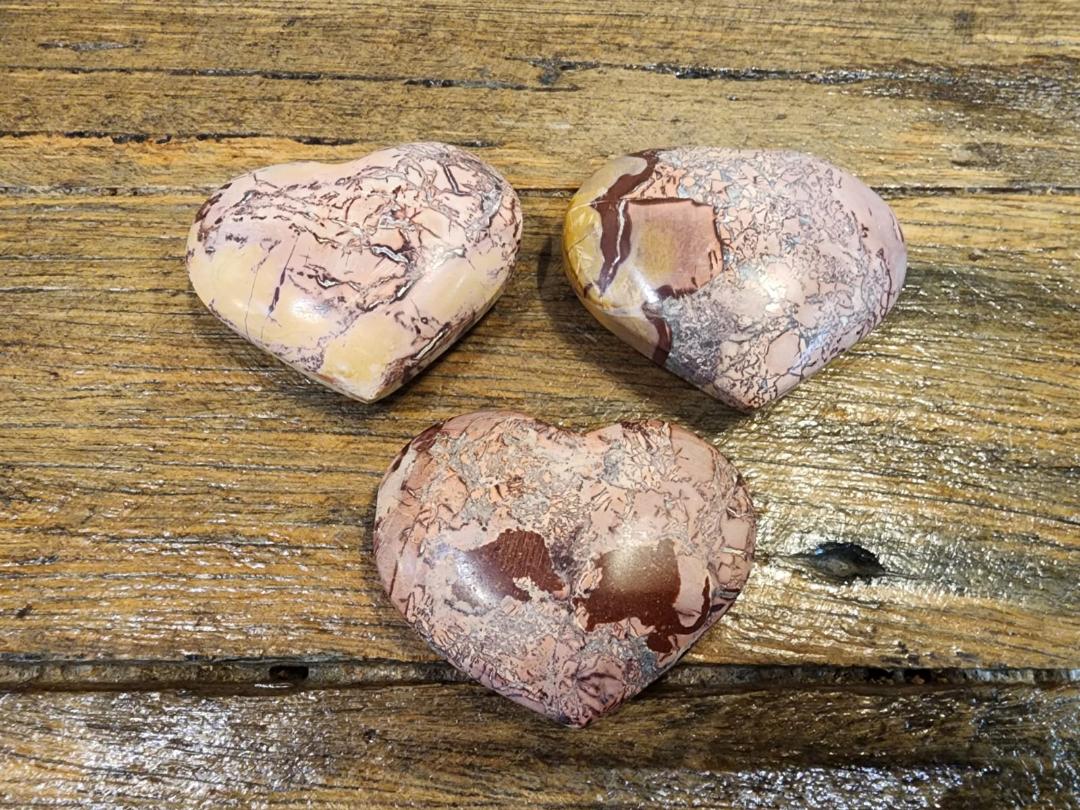 Crystal Heart - Picture Jasper (Morocco)