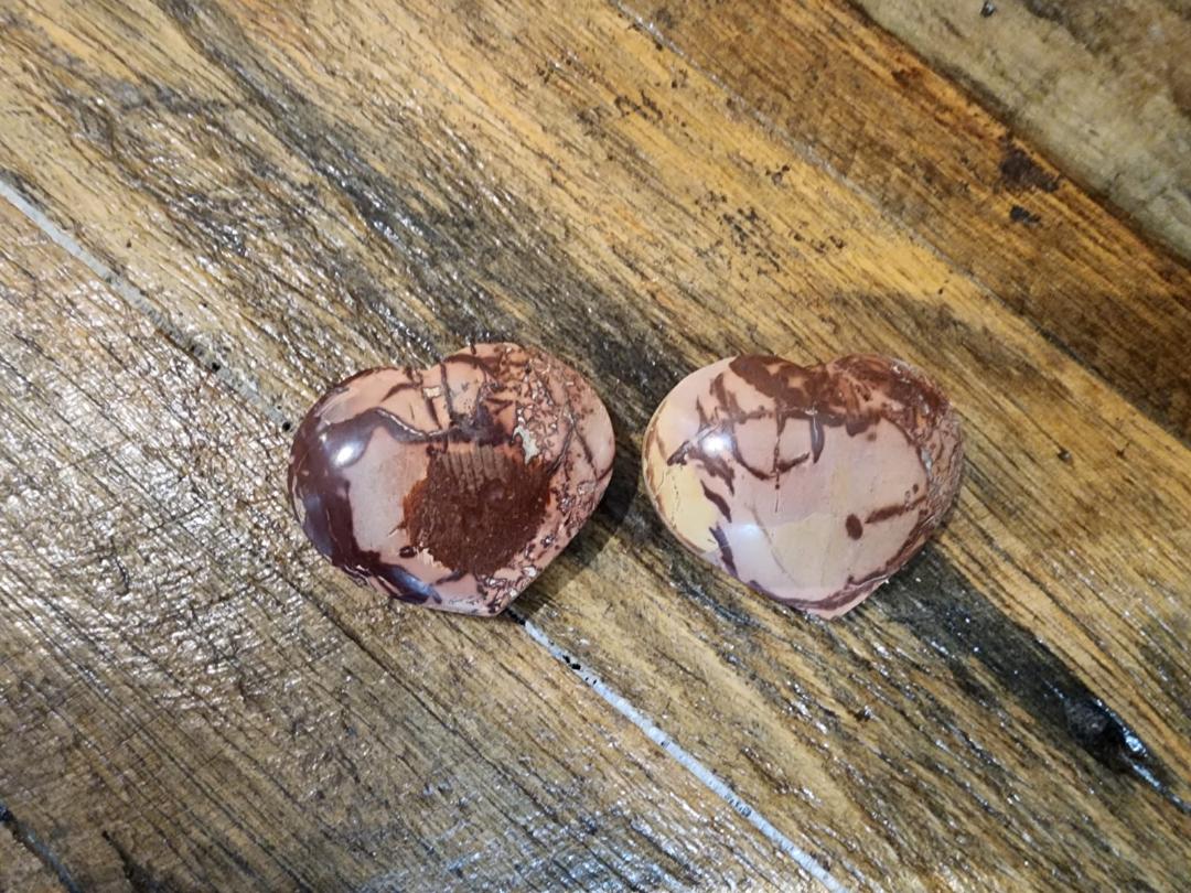 Crystal Heart - Picture Jasper (Morocco)