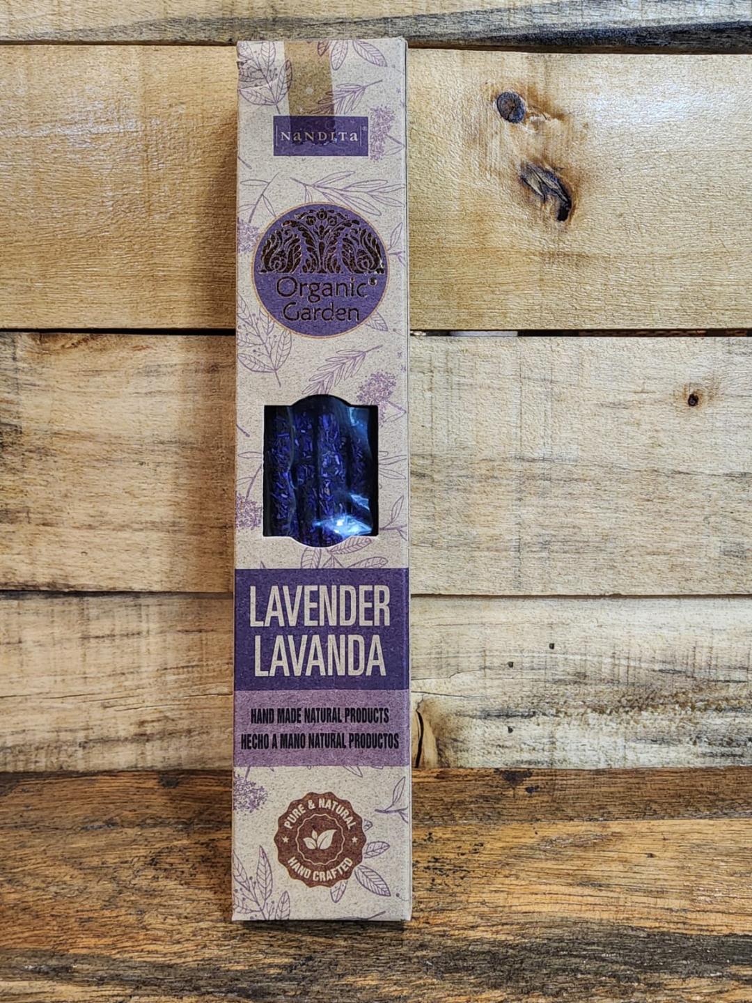 Nandita Incense - Handcrafted Garden Range Organic