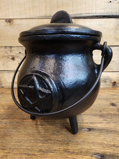 Cauldron - Cast Iron - Pentagram Large