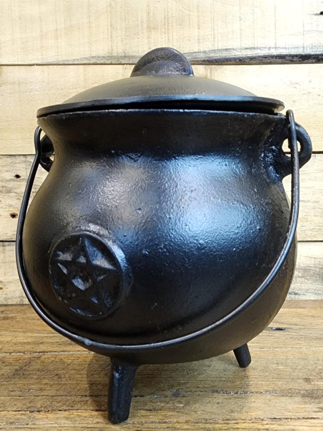 Cauldron - Cast Iron - Pentagram Large