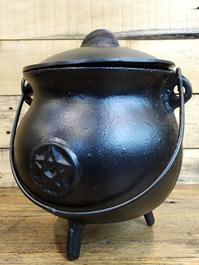 Cauldron - Cast Iron - Pentagram Large