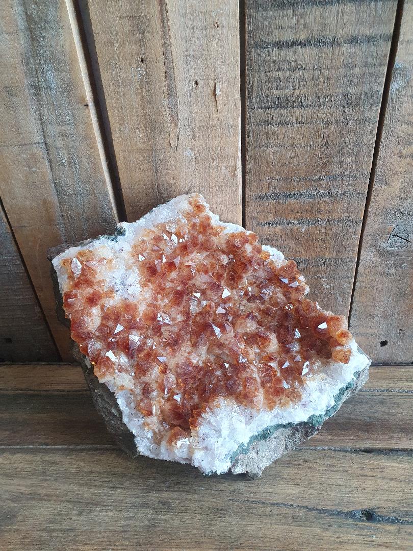 Crystal - Cluster - Citrine