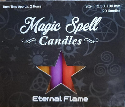 Wish Candles 10 Cm's - 20 Pack