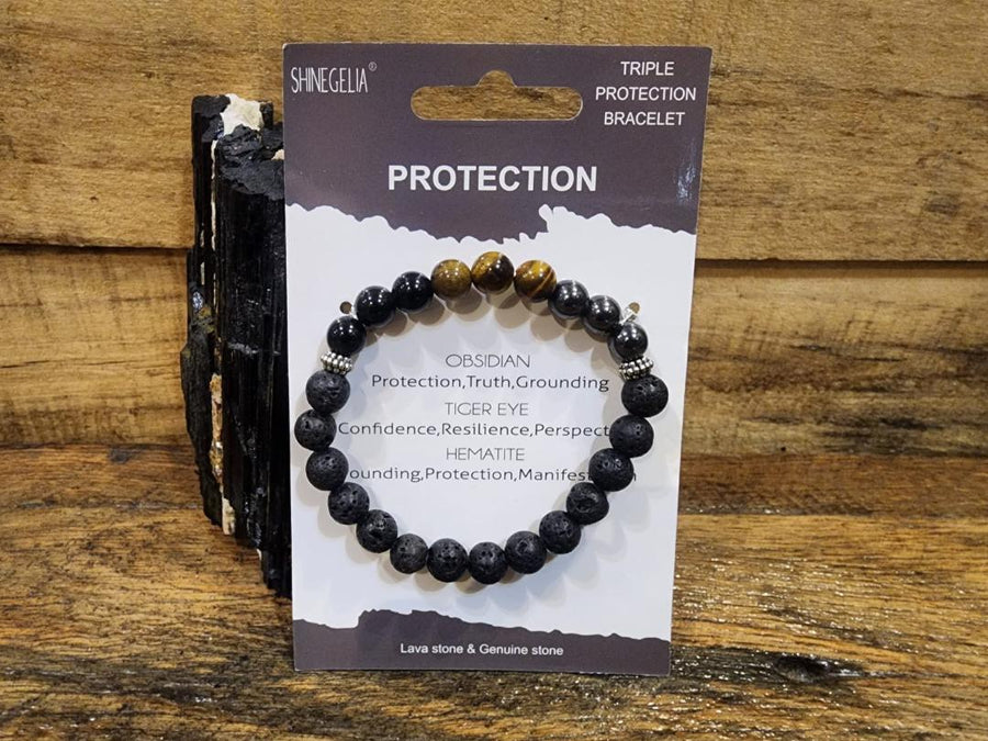 Crystal Bracelets - Triple Protection
