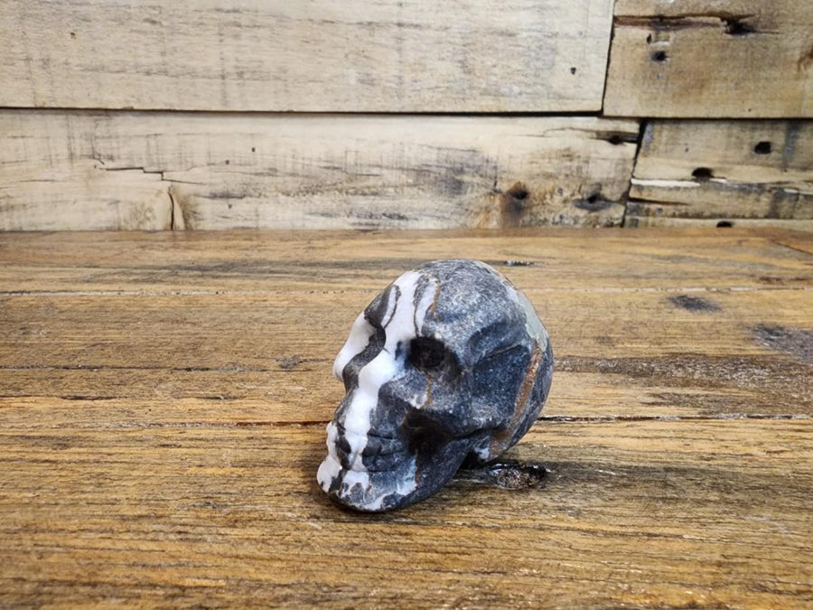 Crystal Skull -  Jasper Zebra