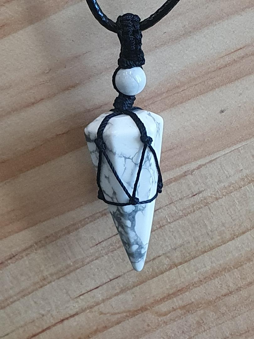 Assorted Necklace - Faceted Hexagon Cone