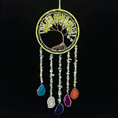 Dream Catcher -  Crystal - Agate - Assorted