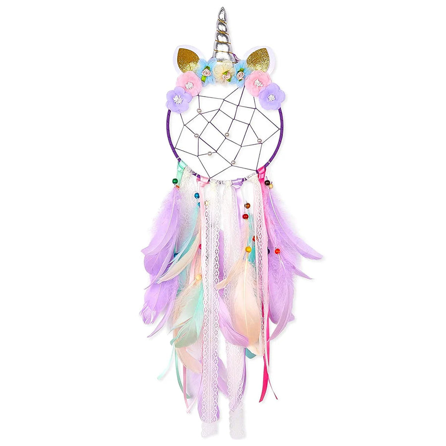 Dream Catcher -  Purple  Pink Blue - Unicorn