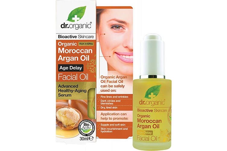 Facial Oil Organic Moroccan Argan Oil 30ml