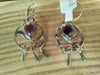 Earings - amethyst