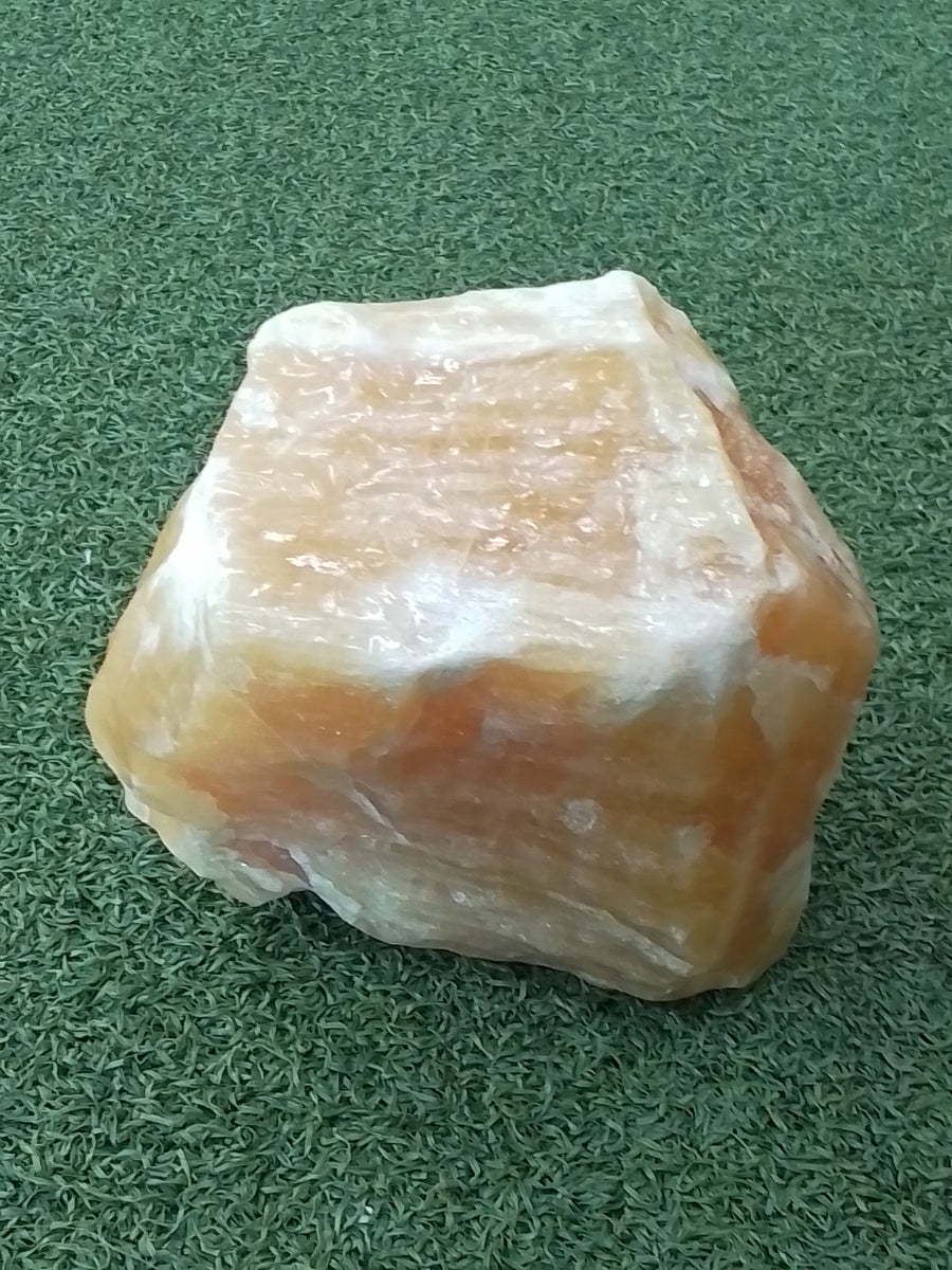 calcite orange - raw