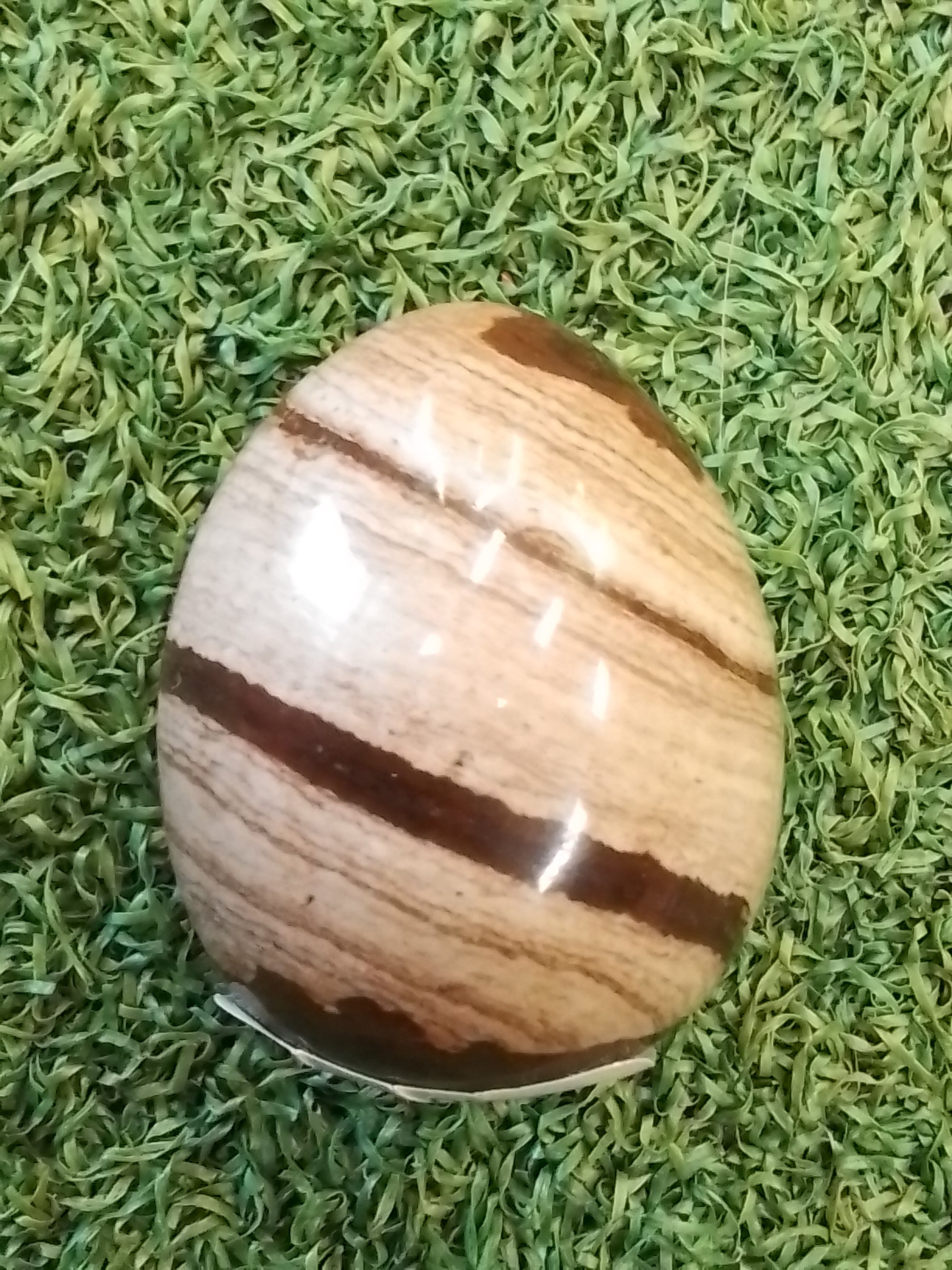 Chocolate Jasper Crystal Egg