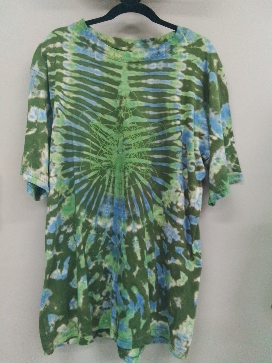 Tie Dyed Om/Geo T-shirt