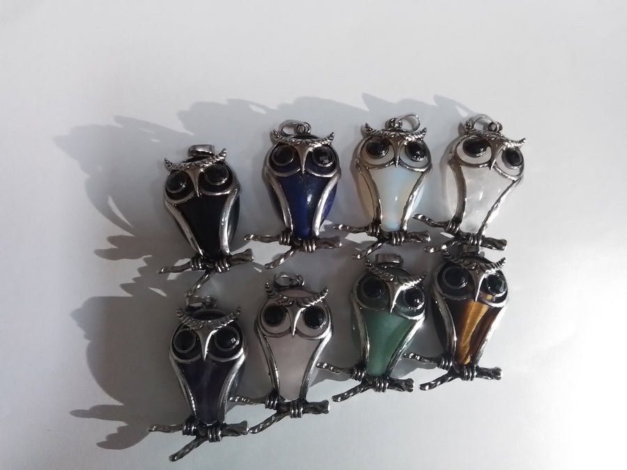 Crystal Owl Necklace