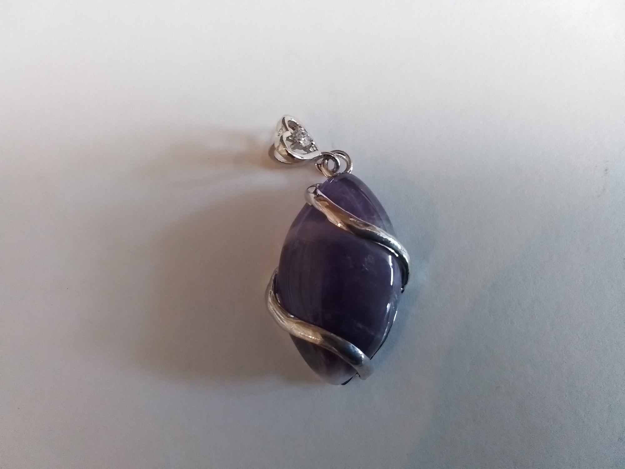 Crystal Diamond Shape Necklace