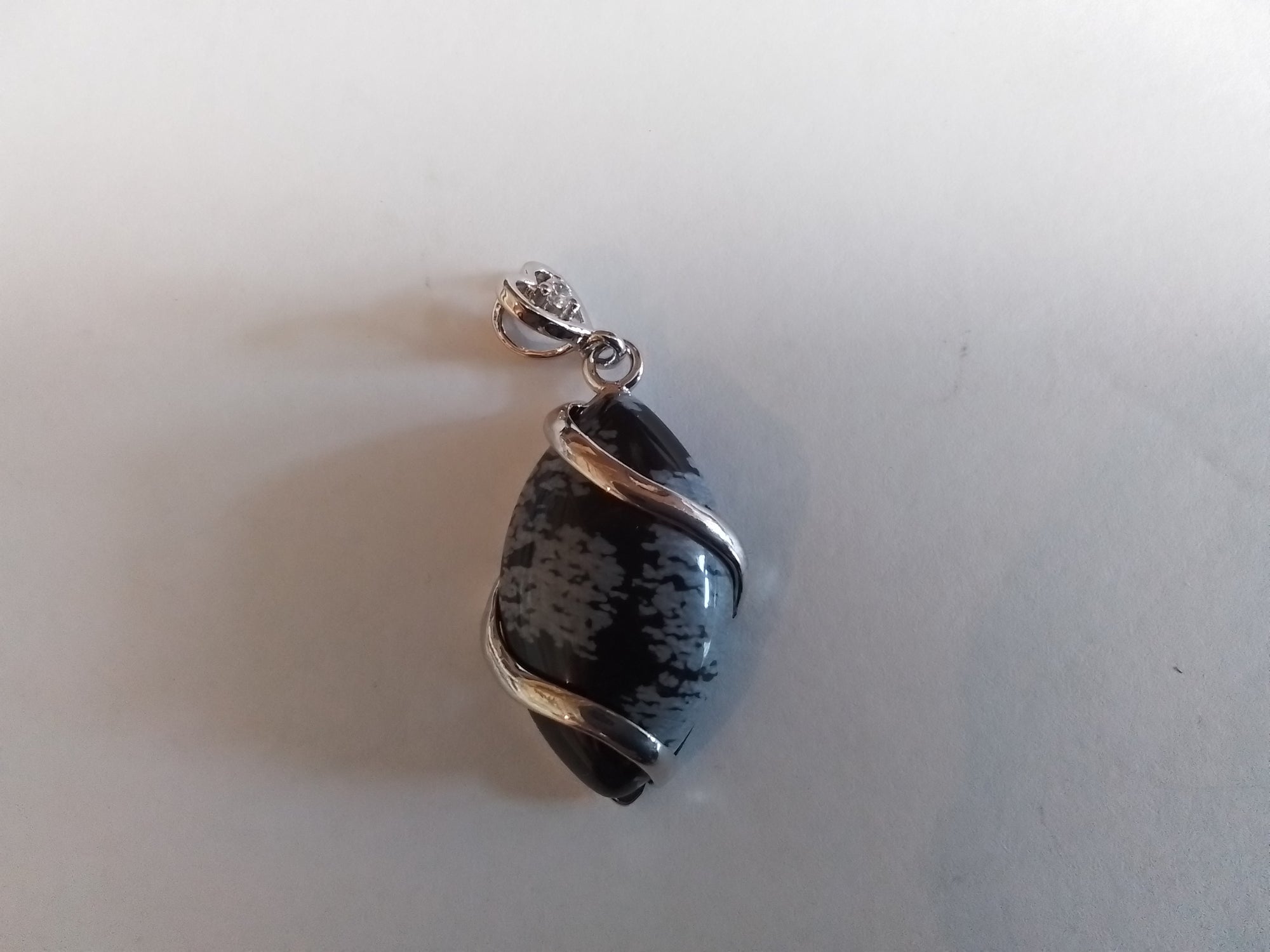 Crystal Diamond Shape Necklace