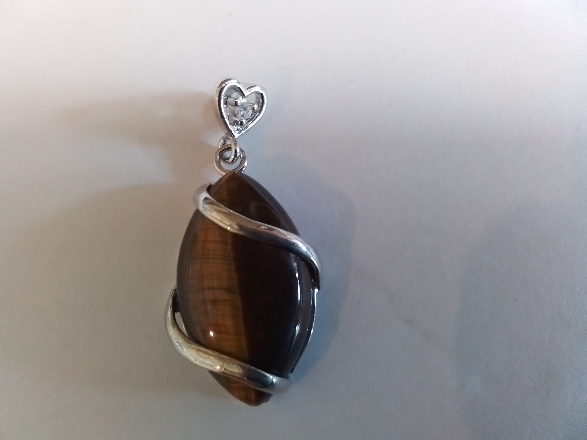 Crystal Diamond Shape Necklace