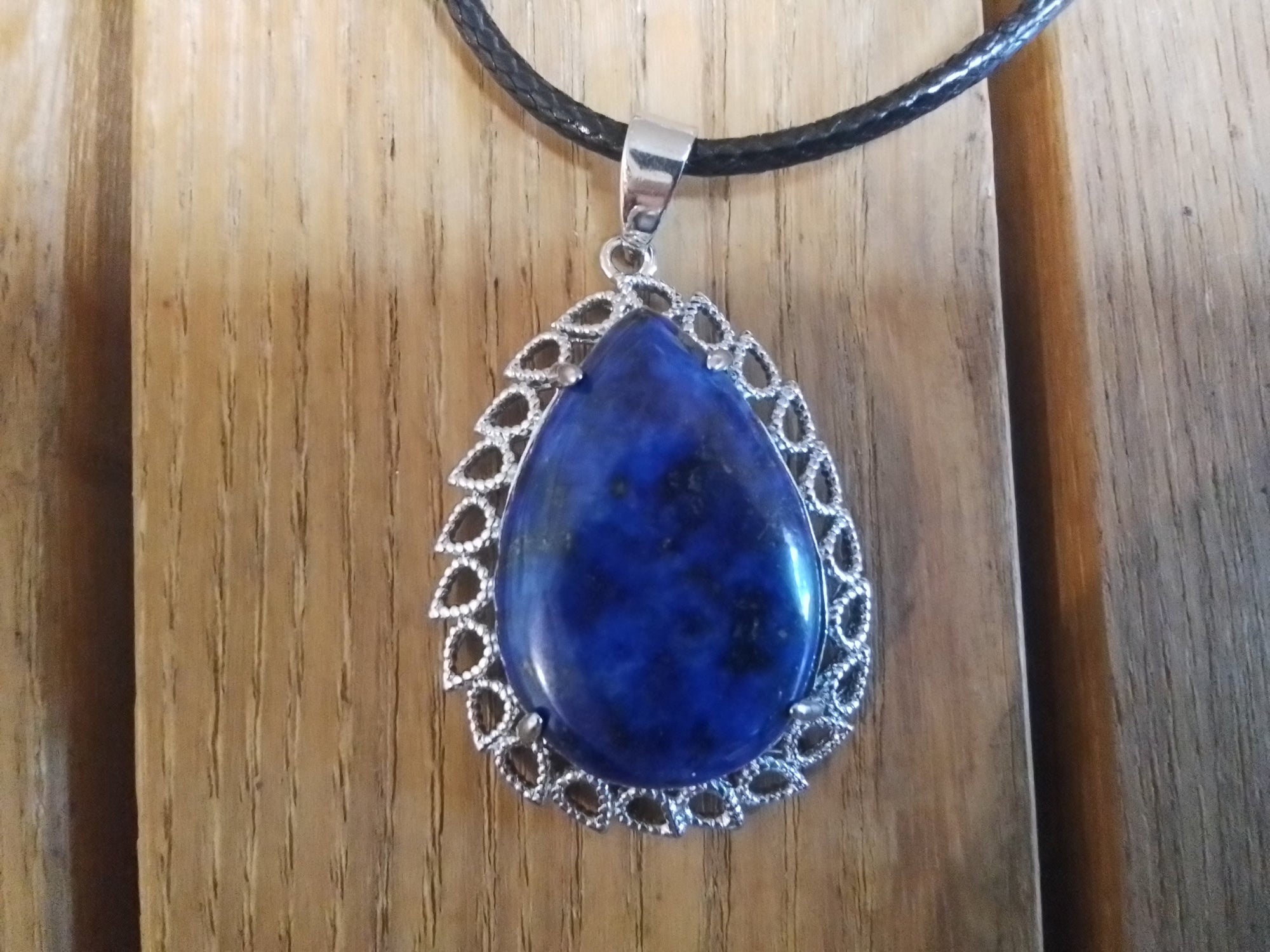 Teardrop Shape Crystal Necklace Assorted