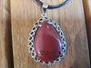 Teardrop Shape Crystal Necklace Assorted