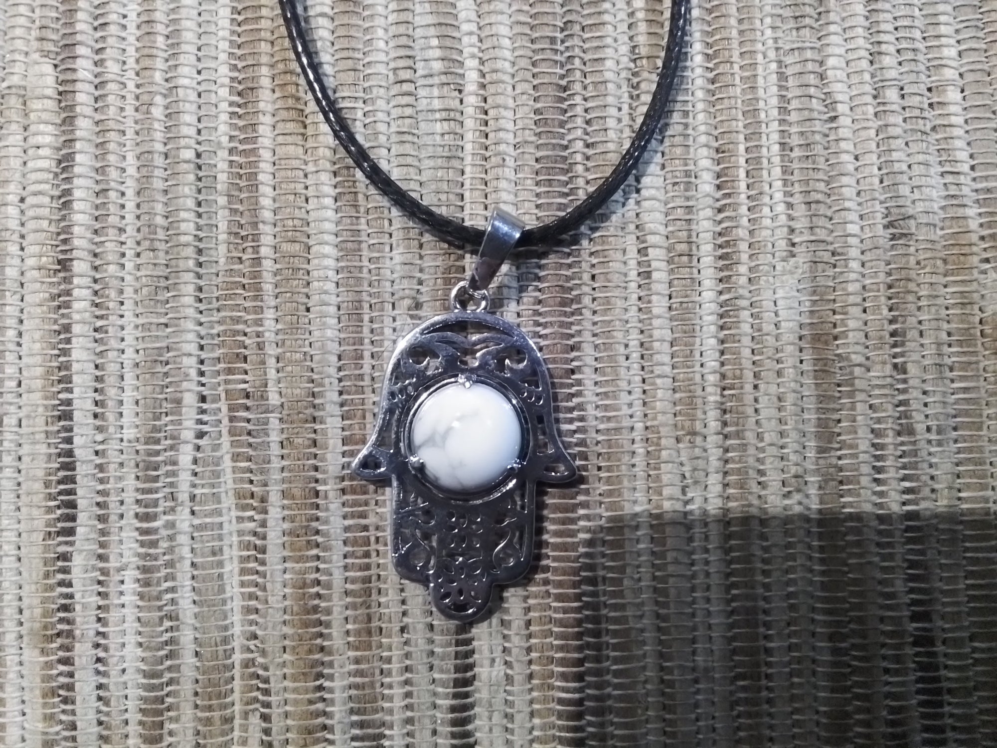 Hand Of Fatima Crystal Necklace Assorted