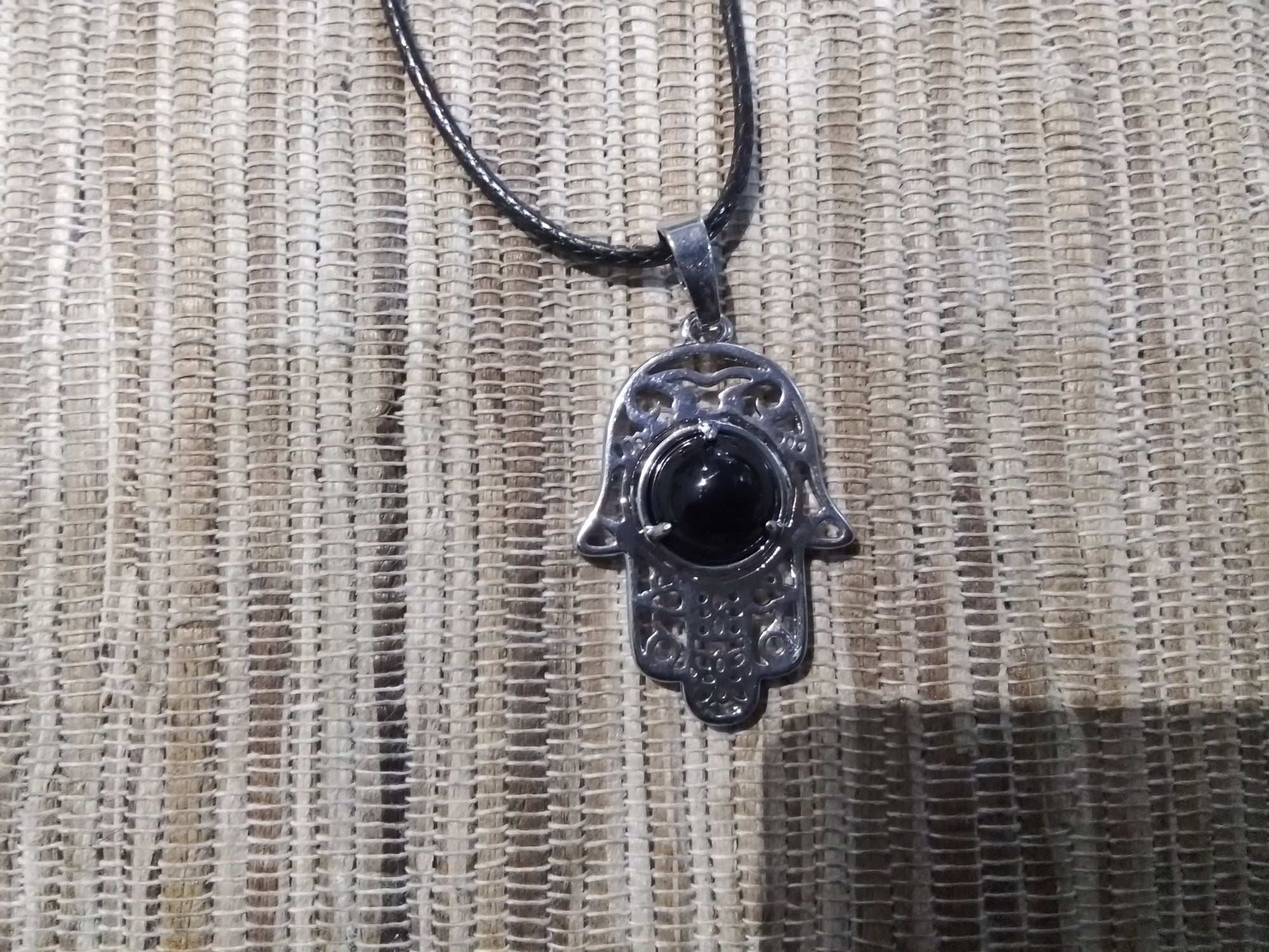 Hand Of Fatima Crystal Necklace Assorted