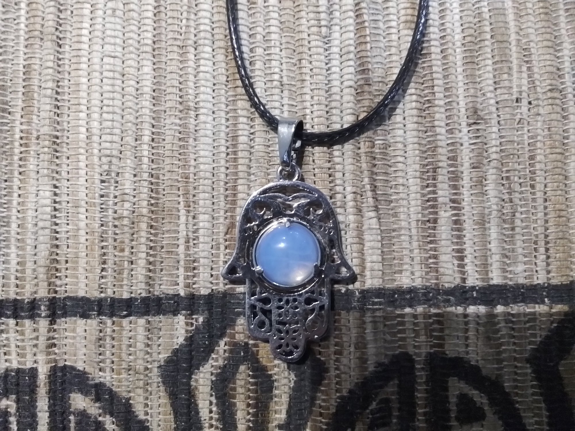 Hand Of Fatima Crystal Necklace Assorted