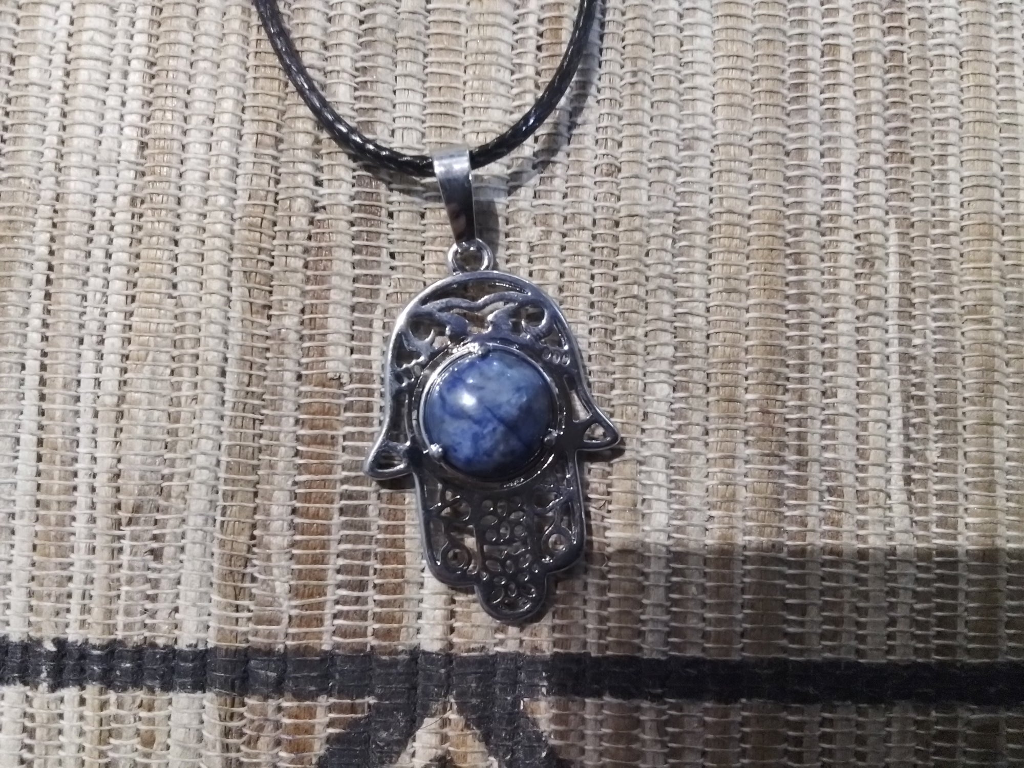 Hand Of Fatima Crystal Necklace Assorted