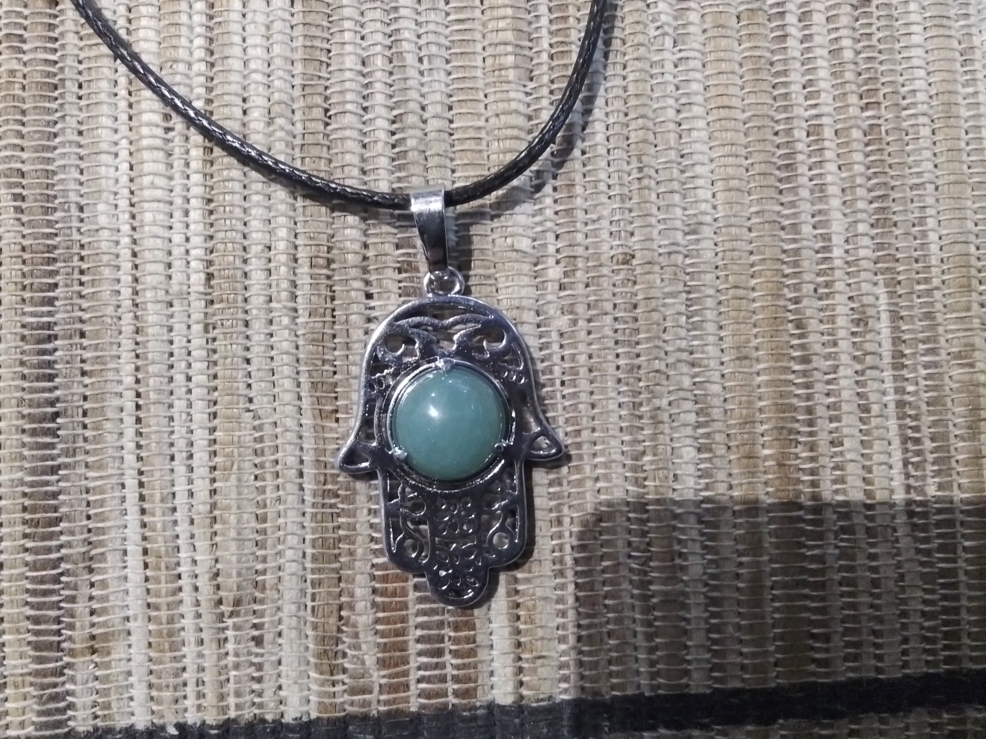 Hand Of Fatima Crystal Necklace Assorted