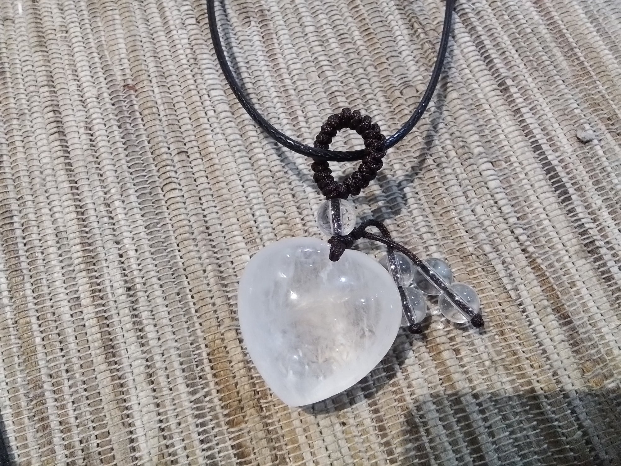 Crystal Heart Necklace Assorted