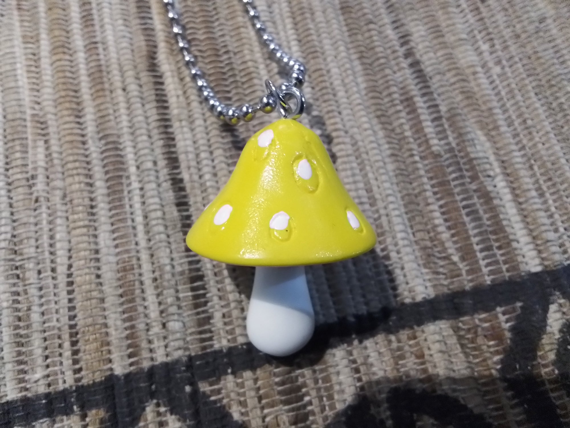 Mushroom Necklace