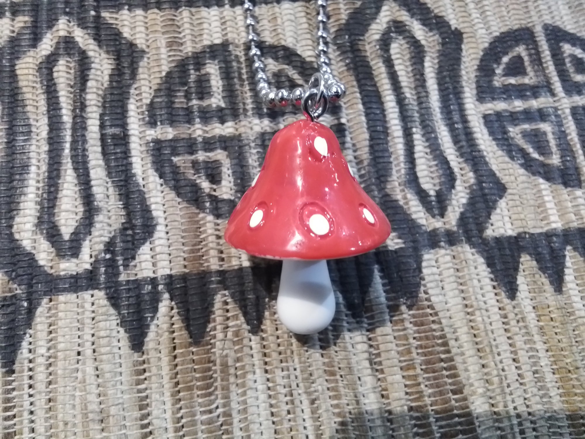 Mushroom Necklace