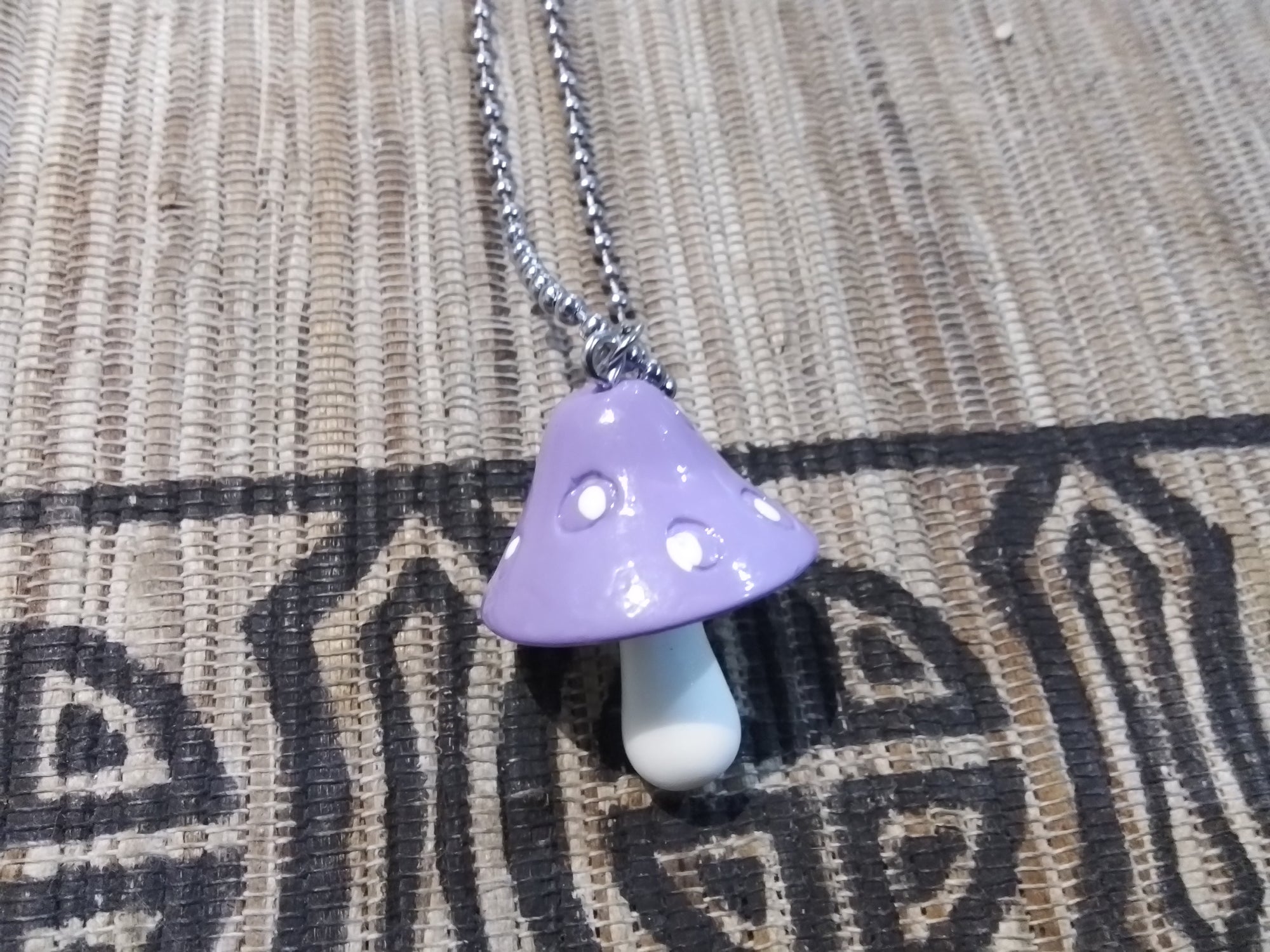 Mushroom Necklace
