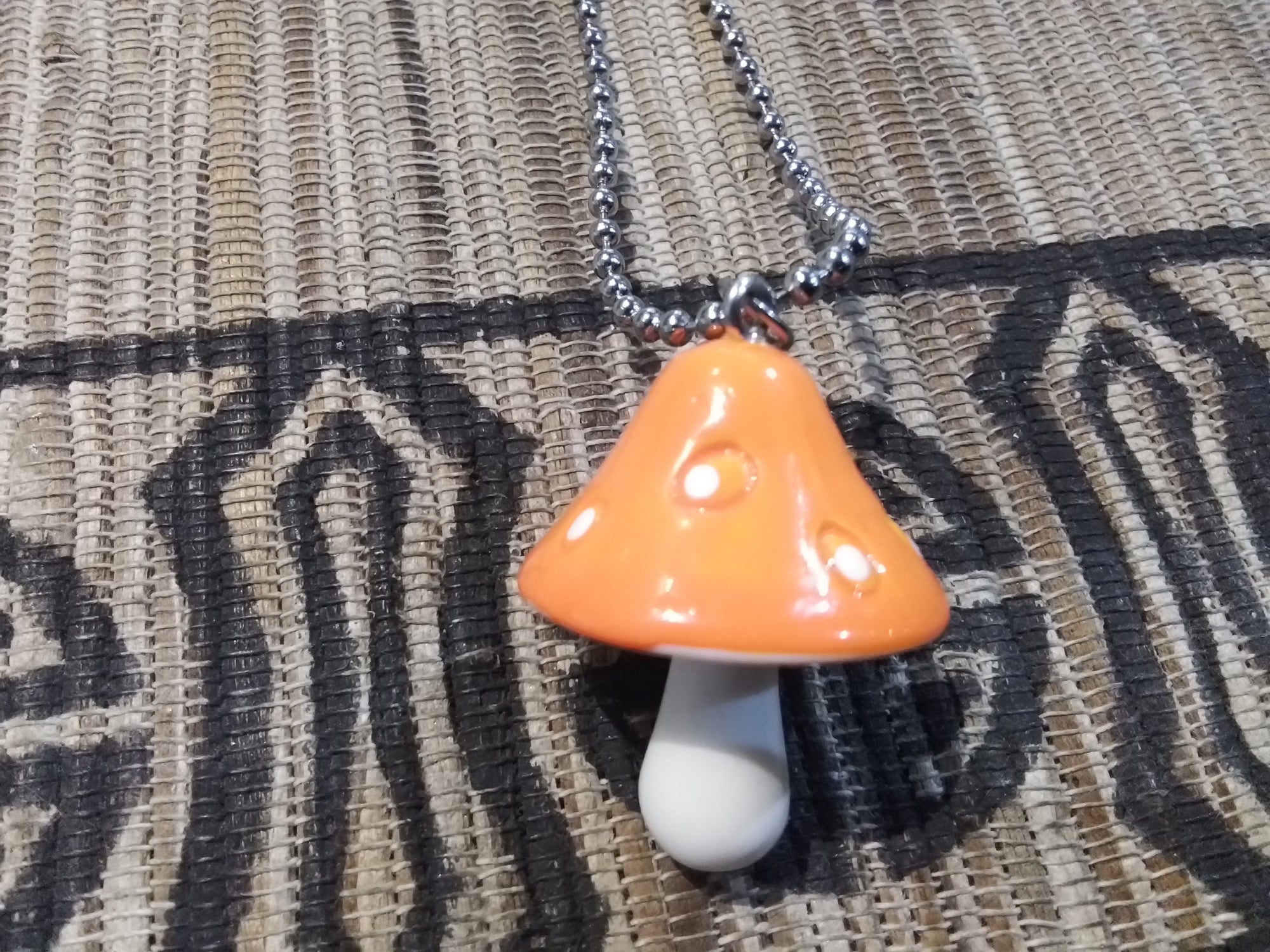 Mushroom Necklace