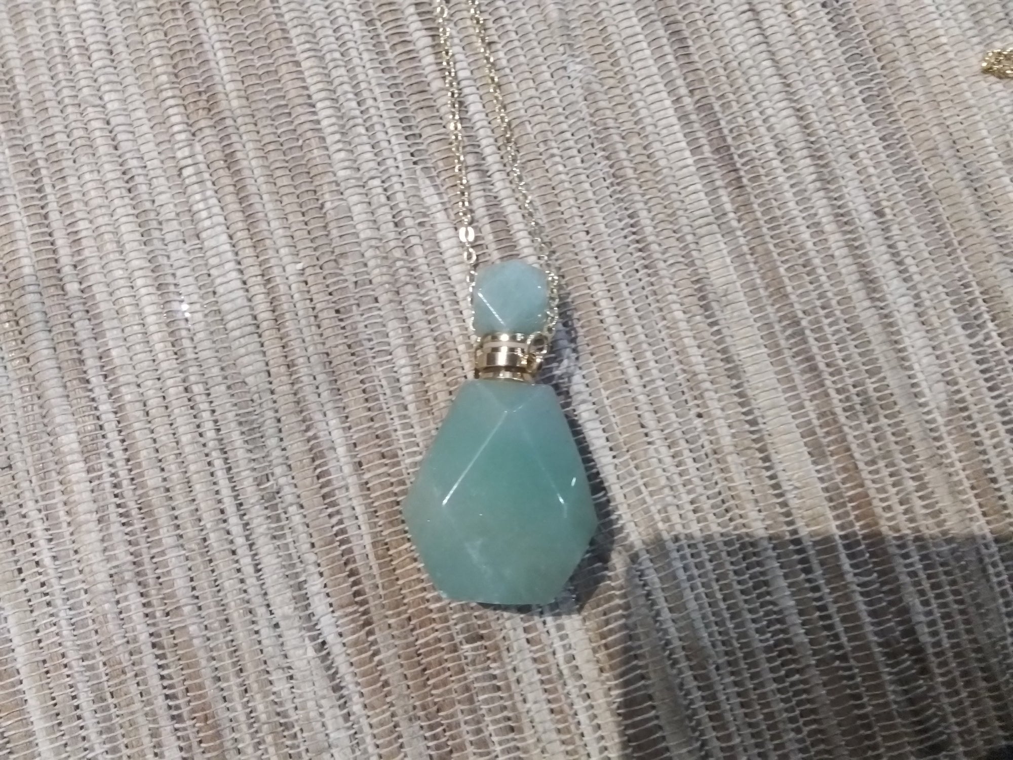 Mini Crystal Bottle Necklace Assorted