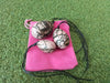 Crystal - Yoni Eggs Set of 3 - Rhodonite