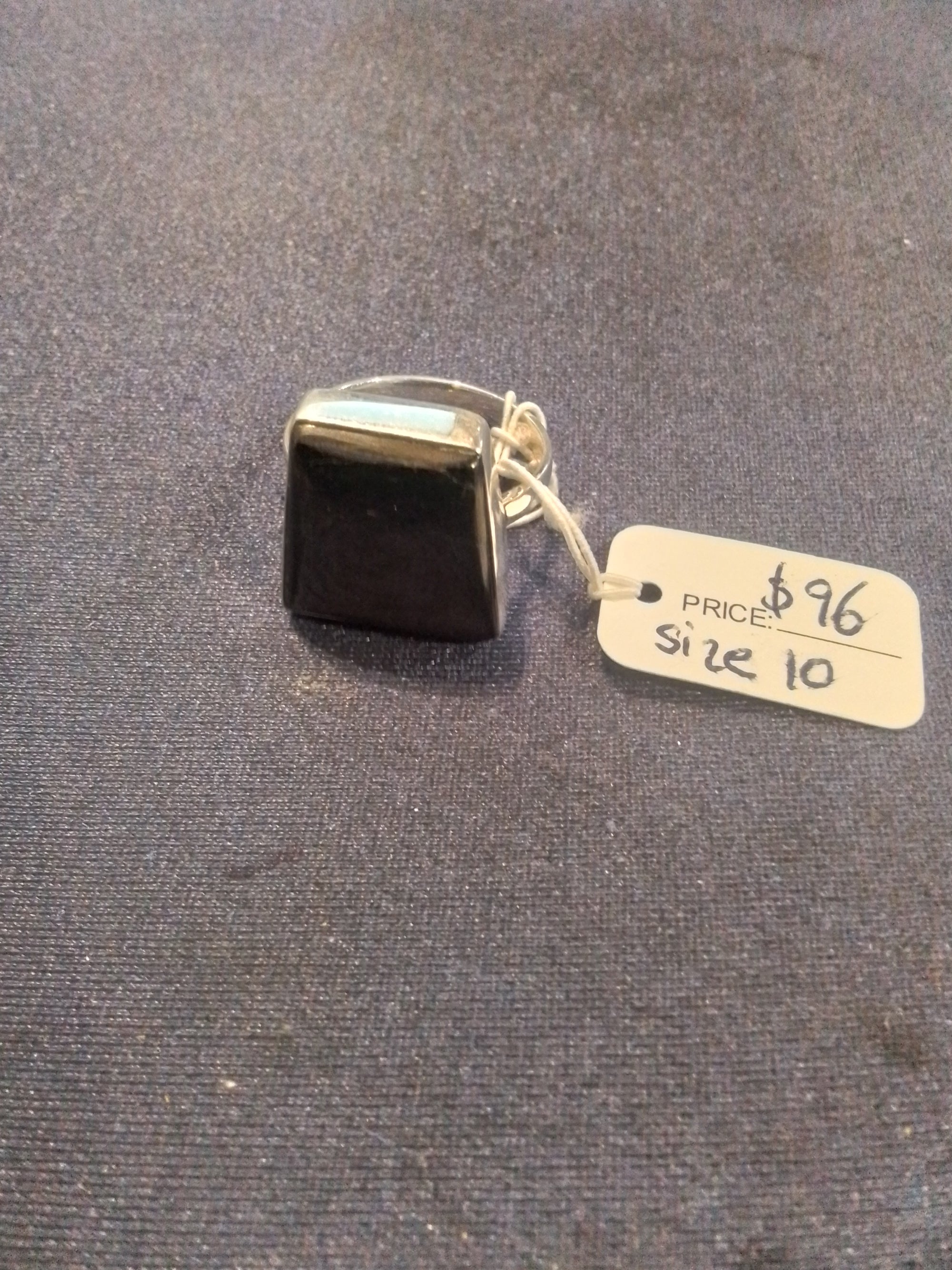 Hyperstene crystal Ring