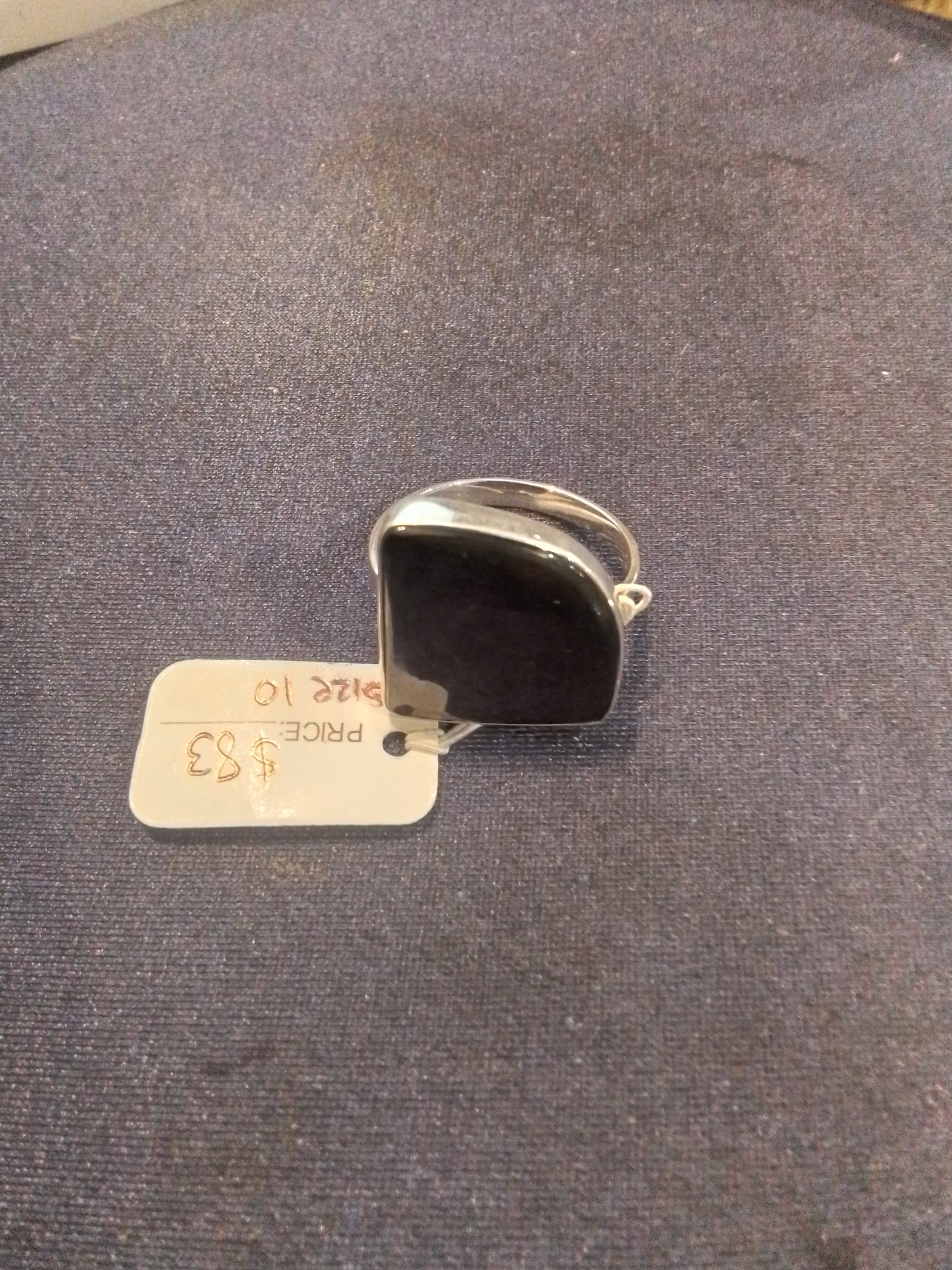 Hyperstene crystal Ring