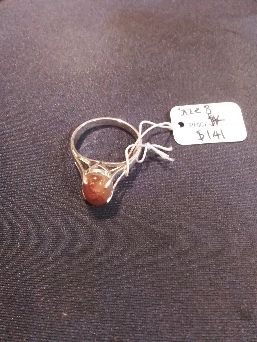 Tourmaline crystal Ring