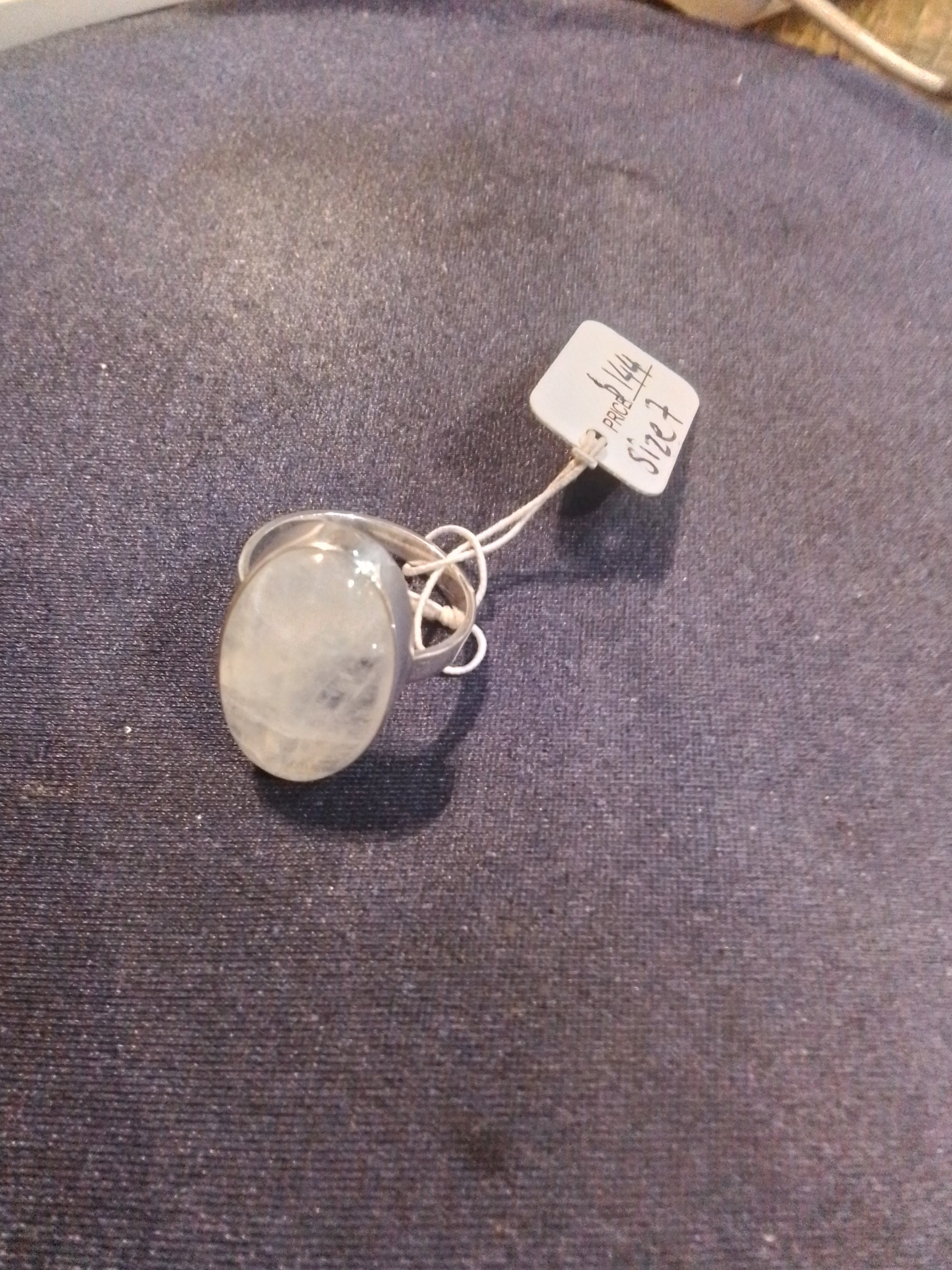 MoonStone crystal Ring