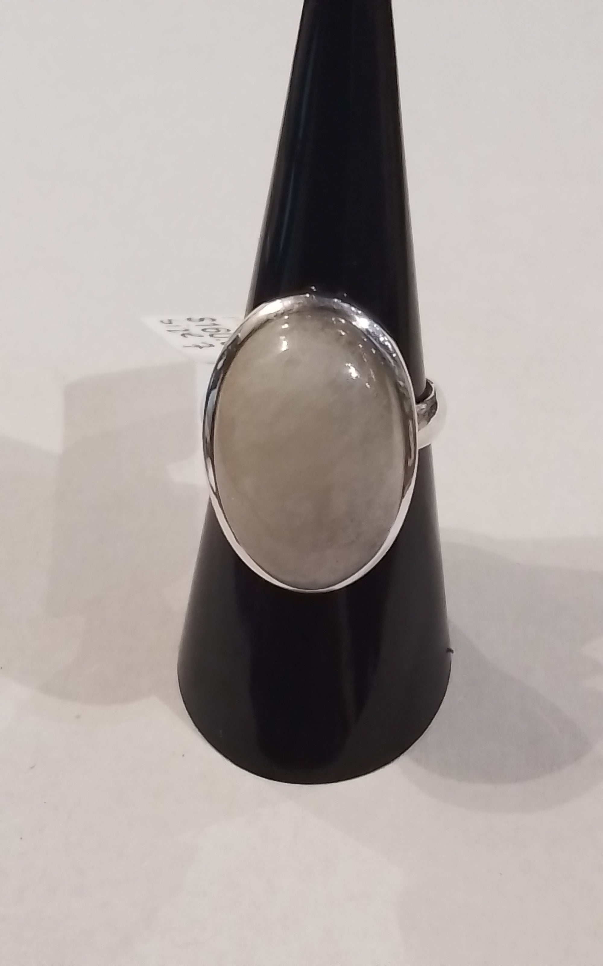 Rings-Sterling Silver-Style Oval -Moonstone