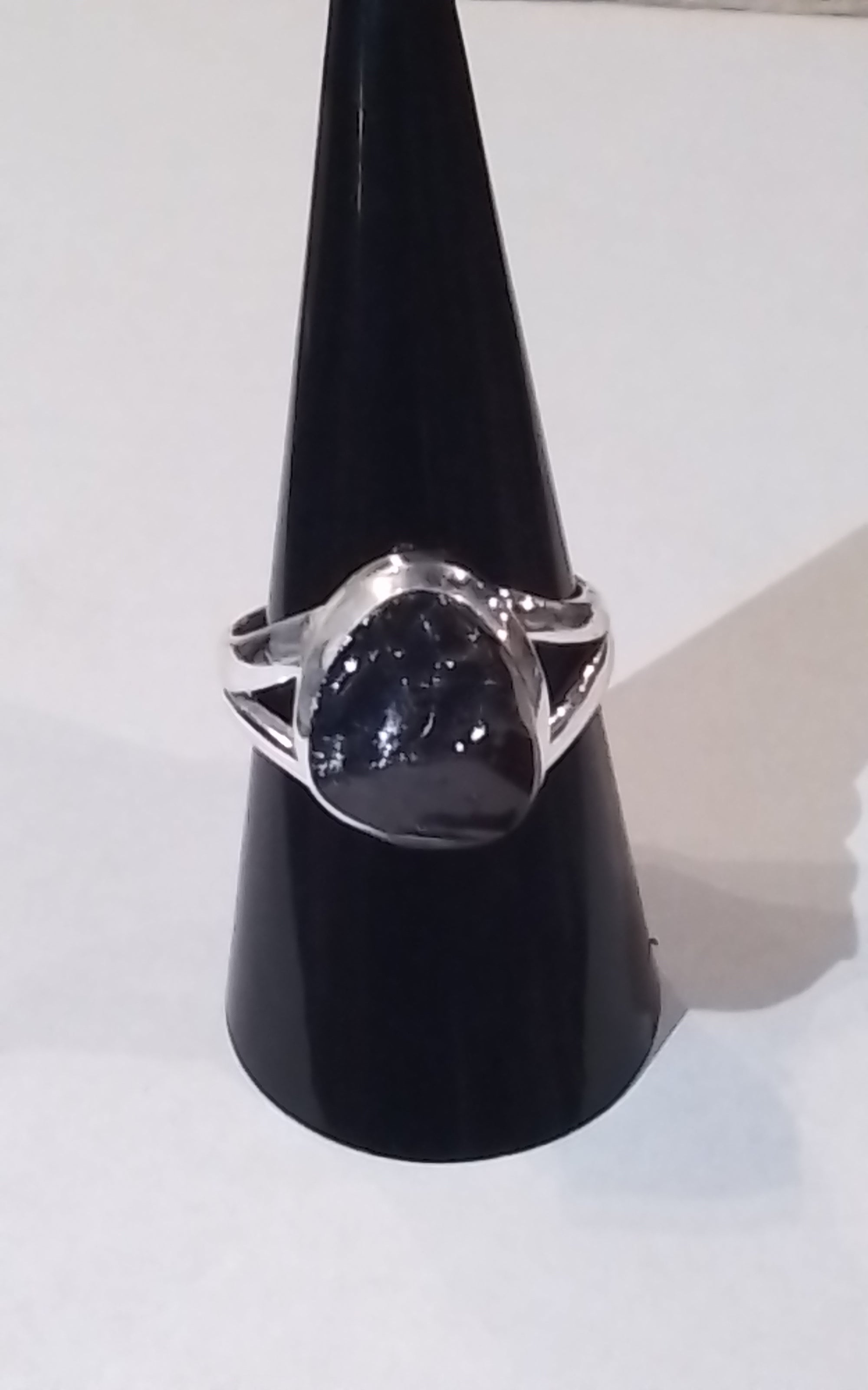 Rings-Sterling Silver-Style Raw -Pink Tourmaline