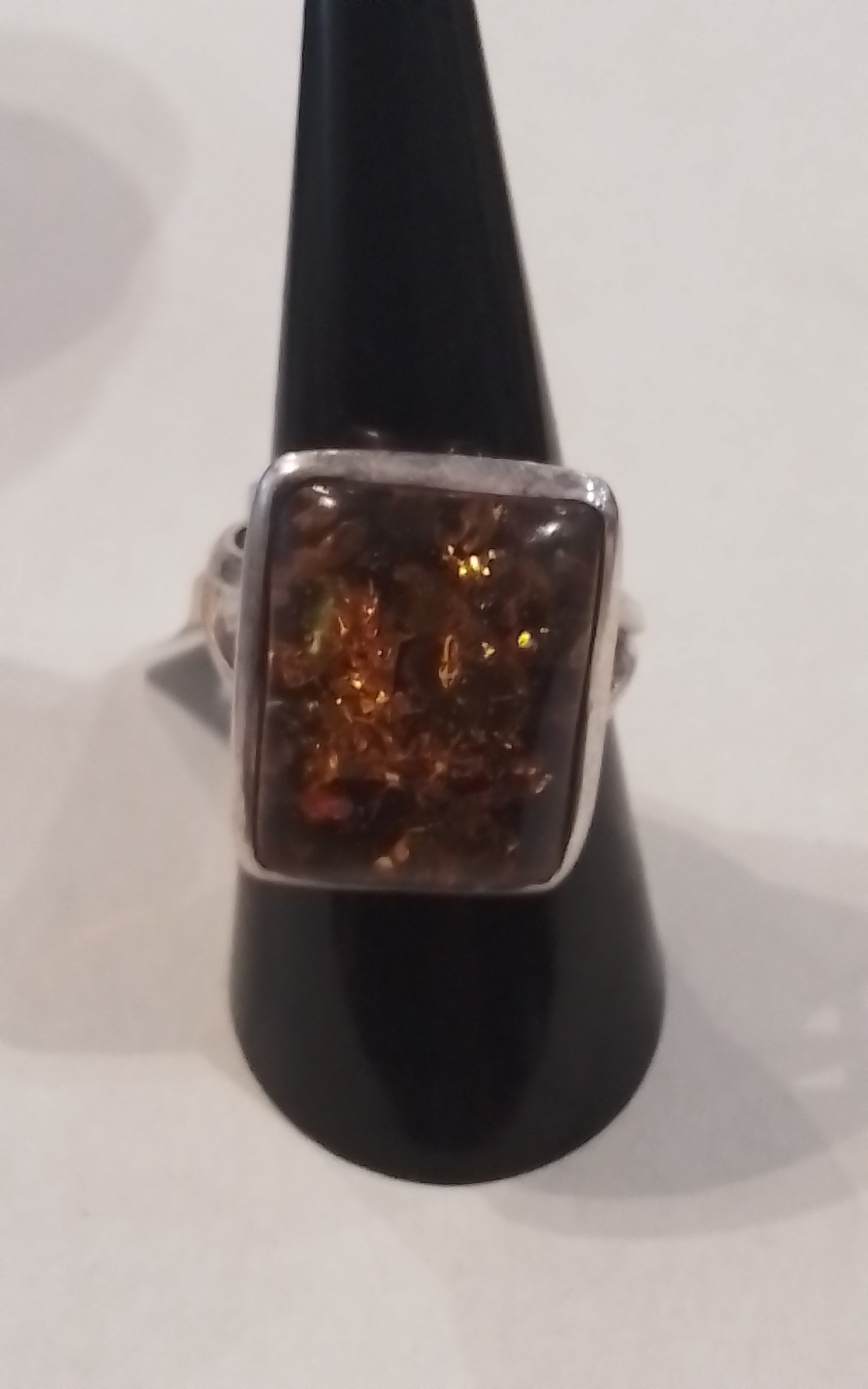 Rings-Sterling Silver-Style Mix-Amber