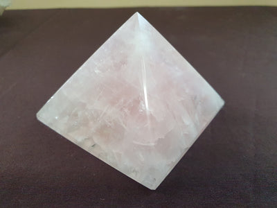 Rose Quartz Pyramid 8cm 368g